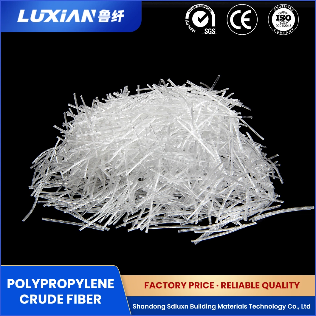 Sdluxn Polyvinyl Alcohol Fiber OEM Custom PP Polypropylene Crude Fber China Strong Chemical Stability PP Macro Fiber Suppliers Container Terminals